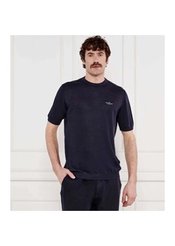 Aeronautica Militare Lniany sweter | Regular Fit ze sklepu Gomez Fashion Store w kategorii Swetry męskie - zdjęcie 184511175