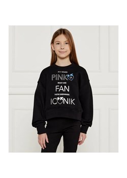 Pinko UP Bluza FLEECE | Regular Fit ze sklepu Gomez Fashion Store w kategorii Bluzy dziewczęce - zdjęcie 184511298