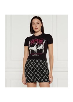 Versace Jeans Couture T-shirt | Cropped Fit ze sklepu Gomez Fashion Store w kategorii Bluzki damskie - zdjęcie 184511355