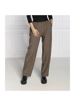 Pinko Spodnie PADMA | Regular Fit | z dodatkiem wełny ze sklepu Gomez Fashion Store w kategorii Spodnie damskie - zdjęcie 184511356