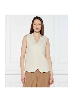 Marc O' Polo Lniana kamizelka | Regular Fit ze sklepu Gomez Fashion Store w kategorii Kamizelki damskie - zdjęcie 184511385