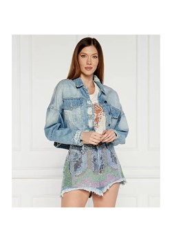 One Teaspoon Jeansowa kurtka EAGLE | Cropped Fit ze sklepu Gomez Fashion Store w kategorii Kurtki damskie - zdjęcie 184511515