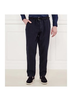 Aeronautica Militare Lniane spodnie | Regular Fit ze sklepu Gomez Fashion Store w kategorii Spodnie męskie - zdjęcie 184511536