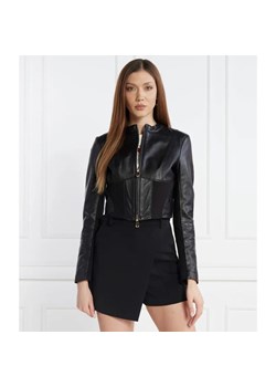 Pinko Skórzana kurtka | Cropped Fit ze sklepu Gomez Fashion Store w kategorii Kurtki damskie - zdjęcie 184511655