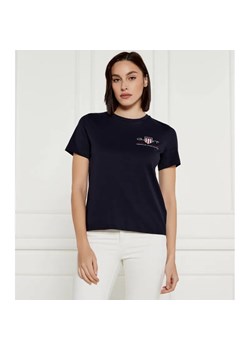 Gant T-shirt | Regular Fit ze sklepu Gomez Fashion Store w kategorii Bluzki damskie - zdjęcie 184511867