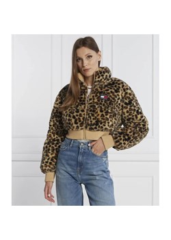 Tommy Jeans Kurtka LEO FAUX | Cropped Fit ze sklepu Gomez Fashion Store w kategorii Kurtki damskie - zdjęcie 184511875