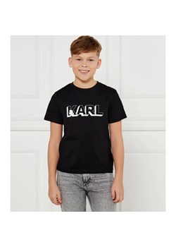 Karl Lagerfeld Kids T-shirt | Regular Fit ze sklepu Gomez Fashion Store w kategorii T-shirty chłopięce - zdjęcie 184511919