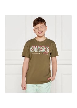 Guess T-shirt | Regular Fit ze sklepu Gomez Fashion Store w kategorii T-shirty chłopięce - zdjęcie 184511957