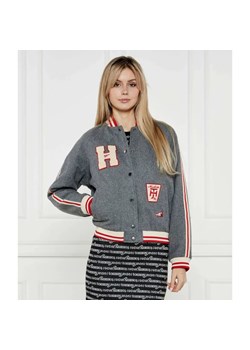 Tommy Jeans Wełniana kurtka bomber | Regular Fit ze sklepu Gomez Fashion Store w kategorii Kurtki damskie - zdjęcie 184511959