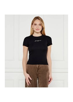 Guess Jeans T-shirt EMBRO | Slim Fit ze sklepu Gomez Fashion Store w kategorii Bluzki damskie - zdjęcie 184512006
