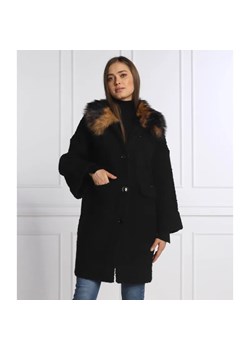 Liu Jo Płaszcz | z dodatkiem wełny - id: 1414505 - marki Liu Jo - 184512016 Liu Jo Płaszcz | z dodatkiem wełny ze sklepu Gomez Fashion Store w kategorii Płaszcze damskie - zdjęcie 184512016