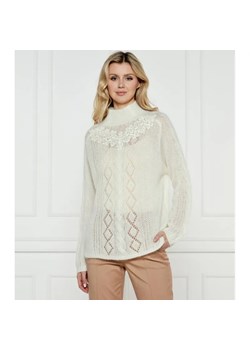 TWINSET Półgolf | Regular Fit | z dodatkiem wełny ze sklepu Gomez Fashion Store w kategorii Swetry damskie - zdjęcie 184512026