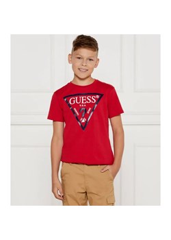 Guess T-shirt | Regular Fit ze sklepu Gomez Fashion Store w kategorii T-shirty chłopięce - zdjęcie 184512127