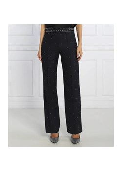 Pinko Wełniane spodnie PEPITA | Regular Fit ze sklepu Gomez Fashion Store w kategorii Spodnie damskie - zdjęcie 184512277