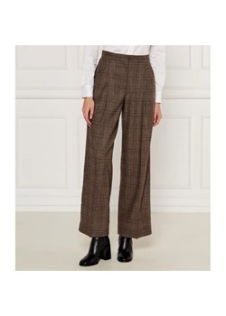Ba&sh Spodnie CADWIN | flare fit | z dodatkiem wełny ze sklepu Gomez Fashion Store w kategorii Spodnie damskie - zdjęcie 184512616