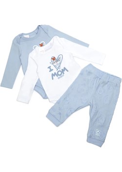 Guess Body 2-pack + spodnie | Regular Fit ze sklepu Gomez Fashion Store w kategorii Komplety niemowlęce - zdjęcie 184512639