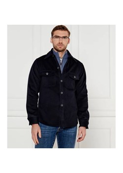 Oscar Jacobson Wełniana koszula | Slim Fit | z dodatkiem kaszmiru ze sklepu Gomez Fashion Store w kategorii Koszule męskie - zdjęcie 184512838