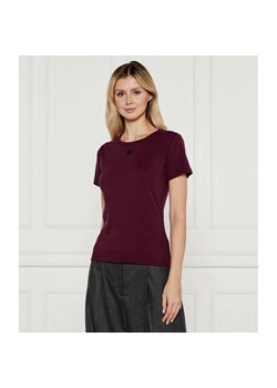 HUGO T-shirt Deloris | Regular Fit ze sklepu Gomez Fashion Store w kategorii Bluzki damskie - zdjęcie 184512918