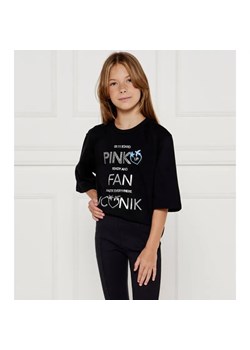 Pinko UP T-shirt | Loose fit ze sklepu Gomez Fashion Store w kategorii Bluzki dziewczęce - zdjęcie 184512985