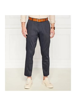 BOSS BLACK Lniane spodnie P-Perin-RDS-WG-242 | Relaxed fit ze sklepu Gomez Fashion Store w kategorii Spodnie męskie - zdjęcie 184513137