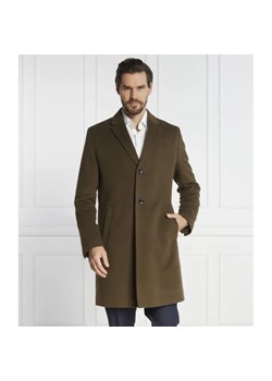 BOSS BLACK Wełniany płaszcz H-Hyde-C-224 ze sklepu Gomez Fashion Store w kategorii Płaszcze męskie - zdjęcie 184513346