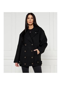 Tommy Jeans Płaszcz | z dodatkiem wełny ze sklepu Gomez Fashion Store w kategorii Płaszcze damskie - zdjęcie 184513505