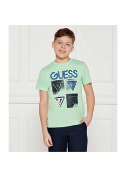 Guess T-shirt | Regular Fit ze sklepu Gomez Fashion Store w kategorii T-shirty chłopięce - zdjęcie 184513598