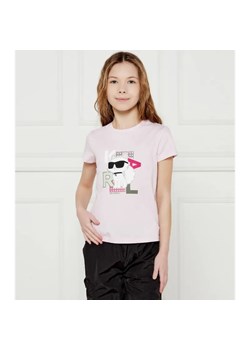 Karl Lagerfeld Kids T-shirt | Regular Fit ze sklepu Gomez Fashion Store w kategorii Bluzki dziewczęce - zdjęcie 184513599