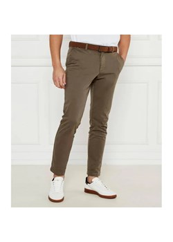 BOSS BLACK Spodnie chino Kaito1 | Slim Fit ze sklepu Gomez Fashion Store w kategorii Spodnie męskie - zdjęcie 184513746