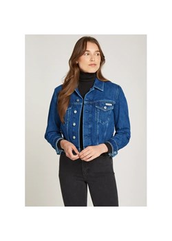 Calvin Klein Jeans Jeansowa kurtka 90s | Cropped Fit ze sklepu Gomez Fashion Store w kategorii Kurtki damskie - zdjęcie 184513828