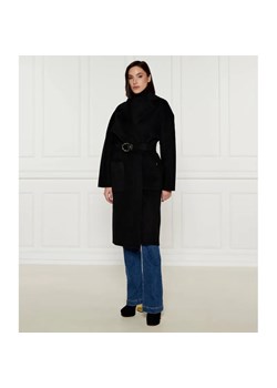 Elisabetta Franchi Wełniany płaszcz ze sklepu Gomez Fashion Store w kategorii Płaszcze damskie - zdjęcie 184513869