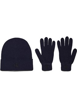 Calvin Klein Jeans Czapka + rękawiczki | z dodatkiem wełny i kaszmiru ze sklepu Gomez Fashion Store w kategorii Czapki zimowe męskie - zdjęcie 184514179