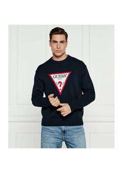 Guess Jeans Sweter | Regular Fit ze sklepu Gomez Fashion Store w kategorii Bluzy męskie - zdjęcie 184514319