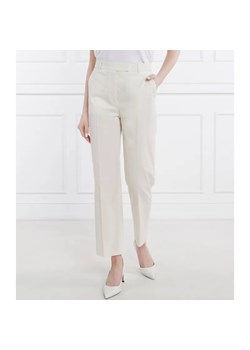 BOSS BLACK Spodnie Takareni | Regular Fit | z dodatkiem jedwabiu ze sklepu Gomez Fashion Store w kategorii Spodnie damskie - zdjęcie 184514358