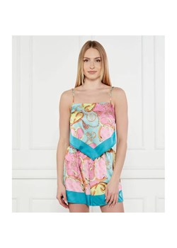 Guess Satynowy top | Regular Fit ze sklepu Gomez Fashion Store w kategorii Bluzki damskie - zdjęcie 184514376