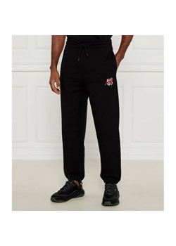 HUGO Spodnie dresowe Dlogopante | Relaxed fit ze sklepu Gomez Fashion Store w kategorii Spodnie męskie - zdjęcie 184514396