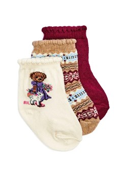 POLO RALPH LAUREN Skarpety 3-pack ARAN ISLS ze sklepu Gomez Fashion Store w kategorii Skarpetki dziecięce - zdjęcie 184514479