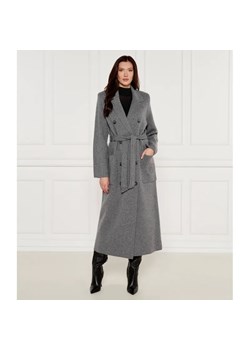 Elisabetta Franchi Wełniany płaszcz | z dodatkiem kaszmiru ze sklepu Gomez Fashion Store w kategorii Płaszcze damskie - zdjęcie 184514545