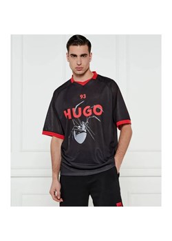 HUGO T-shirt Doefas | Relaxed fit ze sklepu Gomez Fashion Store w kategorii T-shirty męskie - zdjęcie 184514618