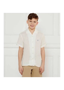 POLO RALPH LAUREN Lniana koszula | Loose fit ze sklepu Gomez Fashion Store w kategorii Koszule chłopięce - zdjęcie 184514677