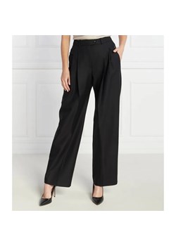 BOSS BLACK Wełniane spodnie Toftcira | Comfort fit ze sklepu Gomez Fashion Store w kategorii Spodnie damskie - zdjęcie 184514686