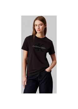 Calvin Klein Jeans T-shirt | Regular Fit ze sklepu Gomez Fashion Store w kategorii Bluzki damskie - zdjęcie 184514706