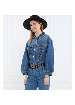 Pinko Kurtka jeansowa | Cropped Fit ze sklepu Gomez Fashion Store w kategorii Kurtki damskie - zdjęcie 184514899