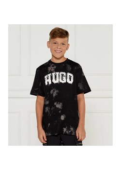 HUGO KIDS T-shirt | Regular Fit ze sklepu Gomez Fashion Store w kategorii T-shirty chłopięce - zdjęcie 184514928