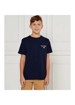POLO RALPH LAUREN T-shirt | Regular Fit ze sklepu Gomez Fashion Store w kategorii T-shirty chłopięce - zdjęcie 184514978