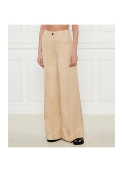 Liu Jo Lniane spodnie | Relaxed fit ze sklepu Gomez Fashion Store w kategorii Spodnie damskie - zdjęcie 184515029
