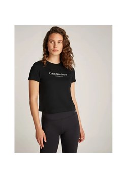 Calvin Klein Jeans T-shirt Institutional | Regular Fit ze sklepu Gomez Fashion Store w kategorii Bluzki damskie - zdjęcie 184515366