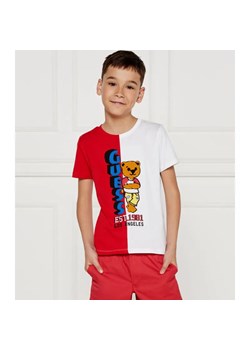 Guess T-shirt | Regular Fit ze sklepu Gomez Fashion Store w kategorii T-shirty chłopięce - zdjęcie 184515559