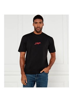 HUGO T-shirt Dlogotee | Loose fit ze sklepu Gomez Fashion Store w kategorii T-shirty męskie - zdjęcie 184515617