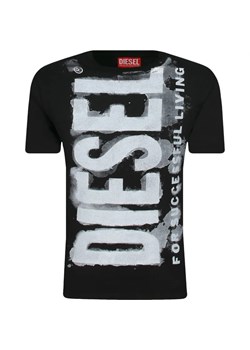 Diesel T-shirt | Regular Fit ze sklepu Gomez Fashion Store w kategorii T-shirty chłopięce - zdjęcie 184515749
